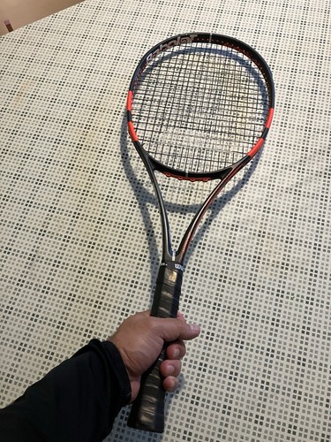 Tennis Racket Babolat Pure Strike 18x20 Evi Beam 4 3/8 New Overgrip Racquet - Picture 15 of 19