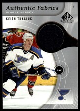 2005-06 SP Game Used Authentic Fabrics Keith Tkachuk St. Louis Blues #AF-KT