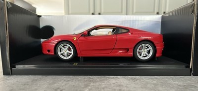 Hot Wheels Elite Ferrari 360 Modena 1:18 Diecast Red Limited
