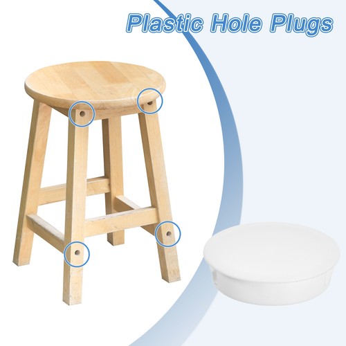 12Pcs 40mm(1-9/16") Flush Type Panel Round Snap in Fastener, White - Bild 5 von 6