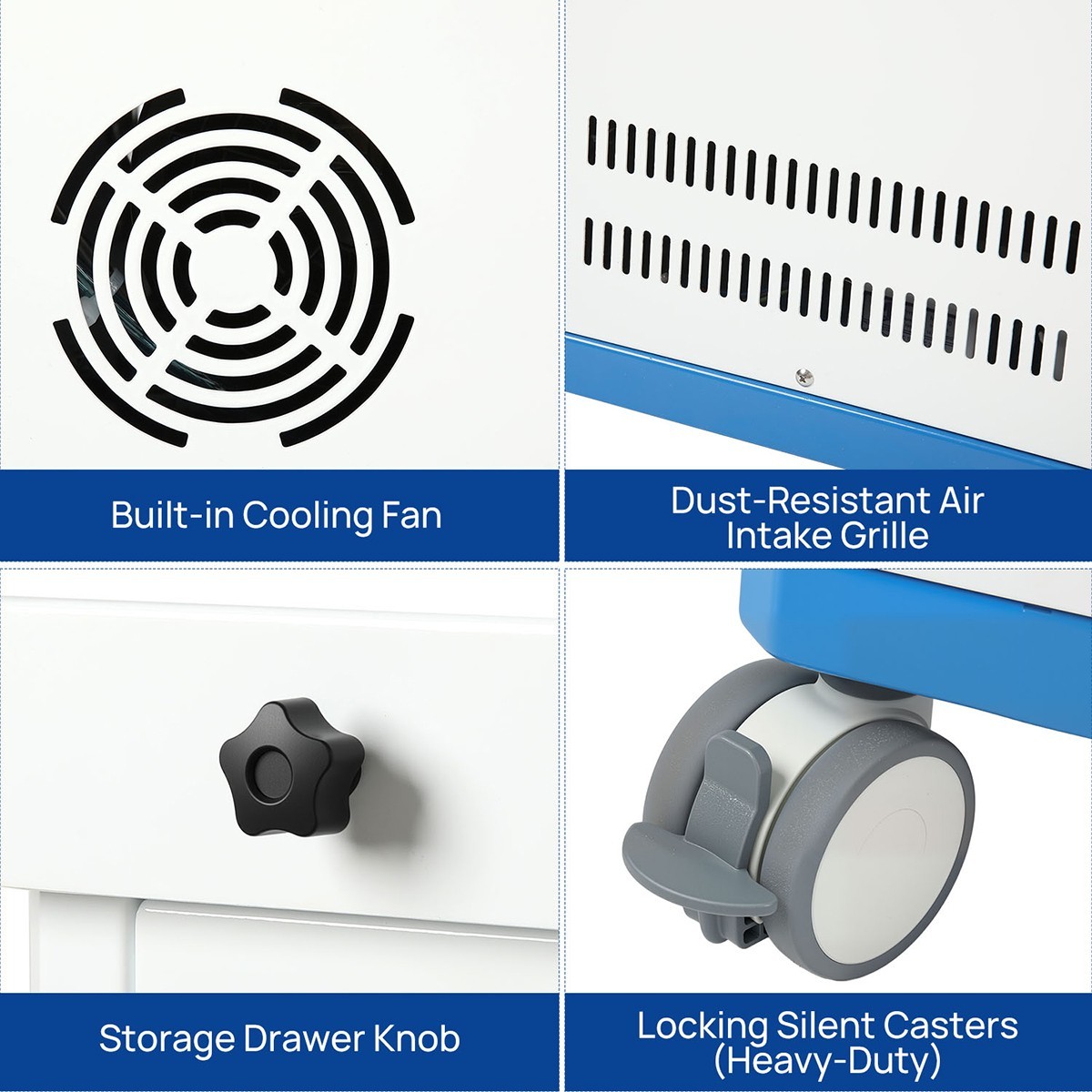 dental portátil Unidad de entrega móvil eyector de saliva/pieza de mano 4Holes