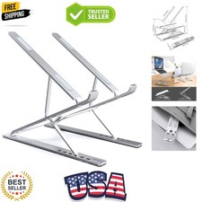 Laptop Stand Adjustable Portable Aluminum for 10" - 17" Laptop Tablet