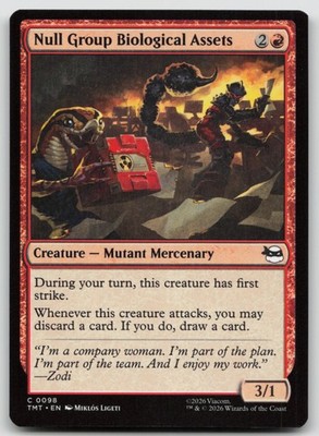 Null Group Biological Assets 98 TMT MTG Common NM