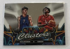 2025-26 Topps Cosmic Chrome Star Clusters Jalen Green Chet Holmgren #SC-11