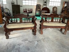 DIVANO IN LEGNO DEI PRIMI DEL 900