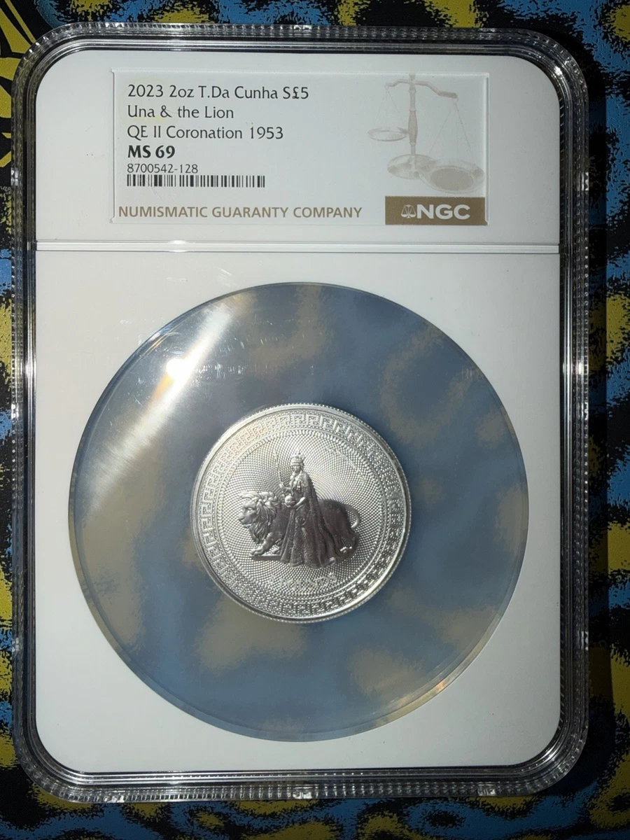 2 oz Precious Metal Content per Unit Grade MS 69 NGC Certified