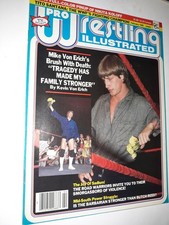 PWI Magazine February 1986 Mike Von Erich Kevin Von Erich WCCW Nikita Koloff NWA