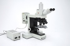 Carl Zeiss Jena Jenavert Trinocular Fluorescence Microscope Mikroskop 5x 10x 20x