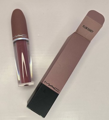 Mac Lustre Lipgloss im Farbton Pflaume Dandy volle Größe neu im Karton