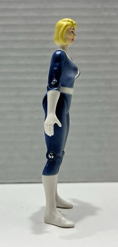Fantastic 4 Four Invisible Woman 1992 figura color desaparecido Toy Biz Foto 4 de 4