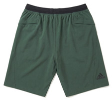 adidas Gym / Training Shorts Men's Olive Green Climalite UPF 25