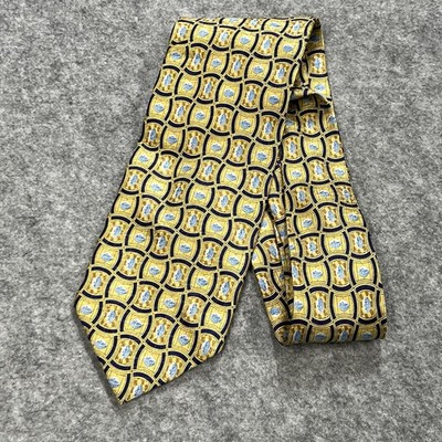 Pfizer Tie VIAGRA For Men Blue Pills Tablets Gold & Blue 100% Silk Necktie