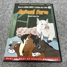 Animal Farm Slim Case DVD Animated Movie George Orwell