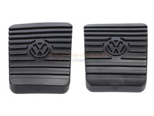 VW Käfer Bus T3 Pedalgummi Bremse Kupplung Paar Neu Original VW NOS 