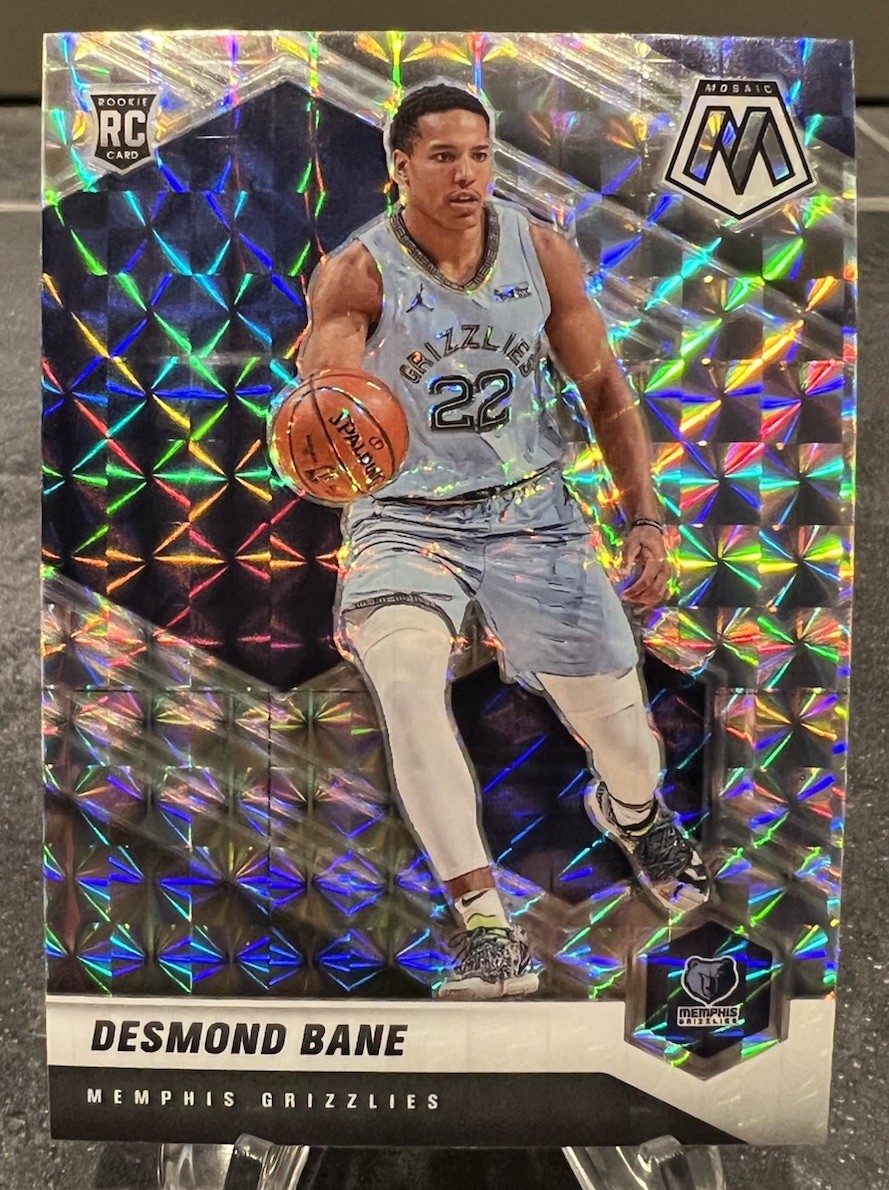 Desmond Bane 2020-21 Panini Mosaic #211 Rookie Mosaic Silver Prizm (RC)