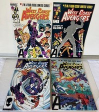 West Coast Avengers #1-4 Vol 1 1984 Full Run/Set VF-NM