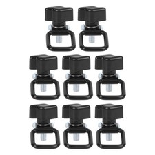 Hard Top Quick Removal Fastener Kit Thumb Screw Nut TieDown DRing Fit For Je HEN