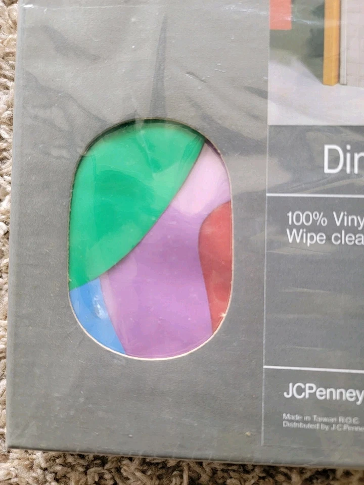 Jc Penny Kid Colorido Dinosaurio Baño Ducha Vinilo Cortina 70×72 De Colección Nuevo Foto 4 de 4