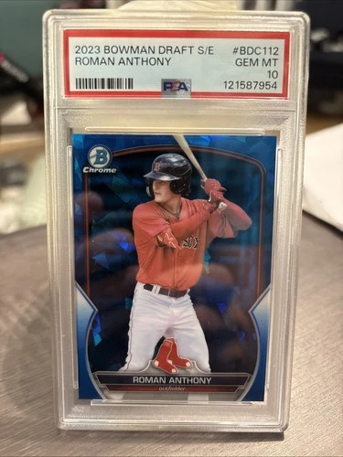 2023 Bowman Chrome Draft Sapphire Edition - Roman Anthony #BDC-112 (RC)