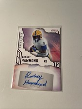 Rodney Hammond 2023 Sage Low Series Sneak Peek Auto Silver Pittsburgh Panthers