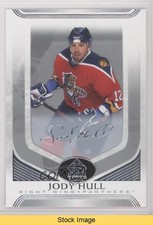 2020-21 Upper Deck SP Signature Edition Legends Silver Script Jody Hull READ o1h