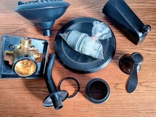 NEW Delta "Porter" Oil Rubbed Bronze Trim Kit with Brass Valve Body & Cartridge