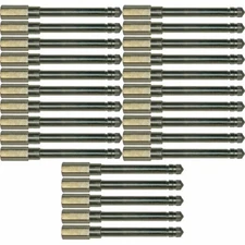 Schrader 7383 6-1/16" Metal Truck Valve Extension Pack of 25