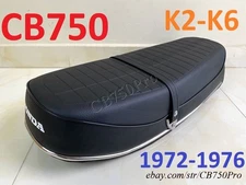 1972-1976 Honda CB750 K Four K2 K3 K4 K5 K6 New Repro Seat Saddle -77200-341-701