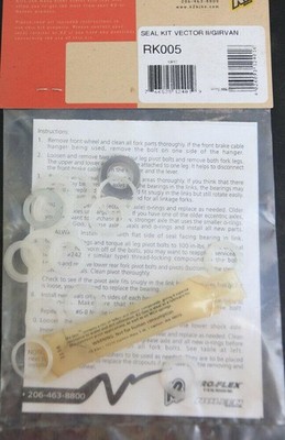 K2 NOLEEN Pro-Flex RK005 Vector 2 / Girvin AL Seal Kit