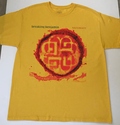 Breaking Benjamin Band Saturate T Shirt Full Size S-5XL