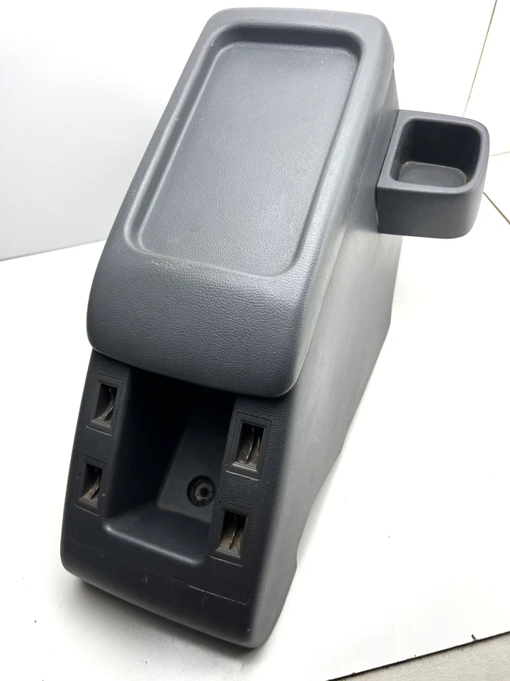 Toyota Landcruiser 1991-1994 OEM GRIS consola central almacenamiento Foto 2 de 4