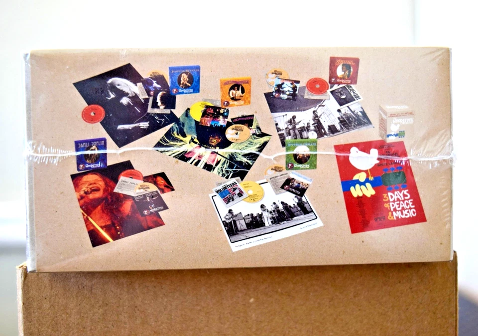 Woodstock Experience 10 CD Box, Santana, Janis Joplin, Sly + Posters, SEALED - Image 3 of 4