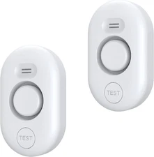 METAK Water Leak Detector Sensor Alarm: Home Water Flooding Monitor Smart Sink O