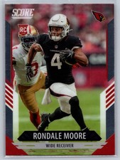 2021 Panini Chronicles #408 Rondale Moore Score Update Rookies Silver