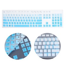 2 PCS Keyboard Skin Waterproof Protective Covers for Computer Keyboards