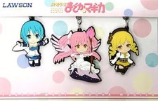 Madoka Magica Limited Rubber Strap Set B. Mami, Madoka, Sayaka 3 pcs