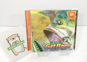 Dreamcast Fishing Rod Controller HKT-8700 Box w/Box Language Japanese 0724A