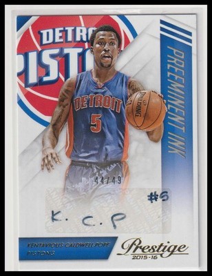 2015-16 Panini Prestige Kentavious Caldwell-Pope #PI-KCP Auto