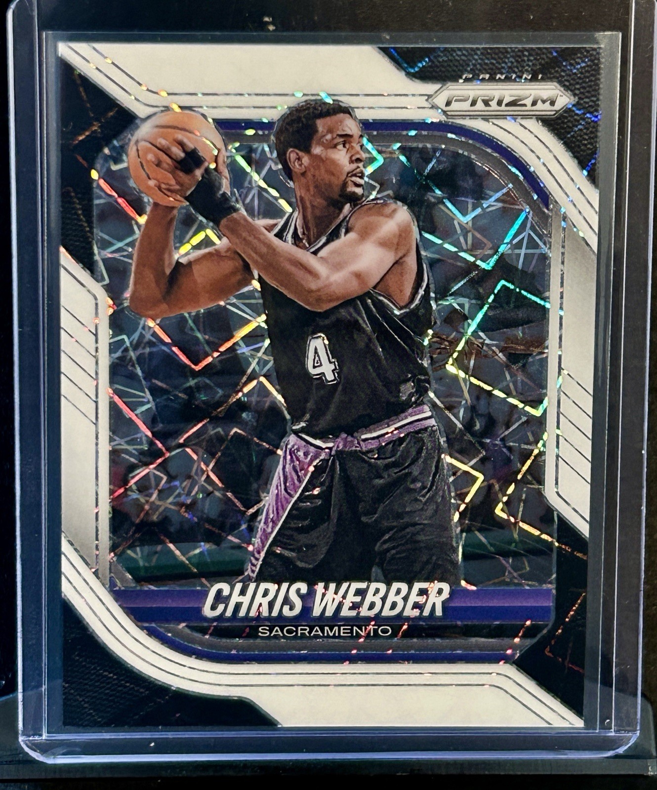 🔥White Laser Panini Prizm Chris Webber /99 - Kings🔥
