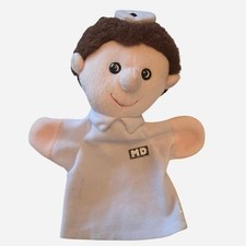 Vintage hand puppet DOCTOR MD