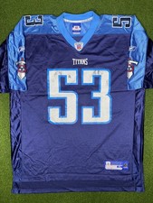 2002-2009 Tennessee Titans - Keith Bullock 53 - Vintage NFL Jersey XL 