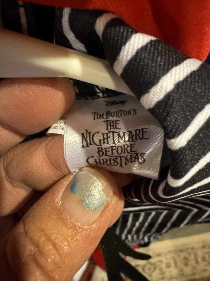 Disfraz de Halloween Pesadilla Antes de Navidad, Disney Jack Skellington Talla 3-4T Foto 2 de 4