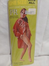 Vintage Pantyhose P R Color Ivory One Size BDR3