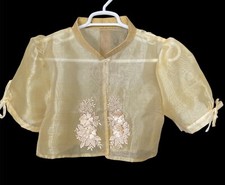Filipiniana blouse With Dress Asian Size : 5XL