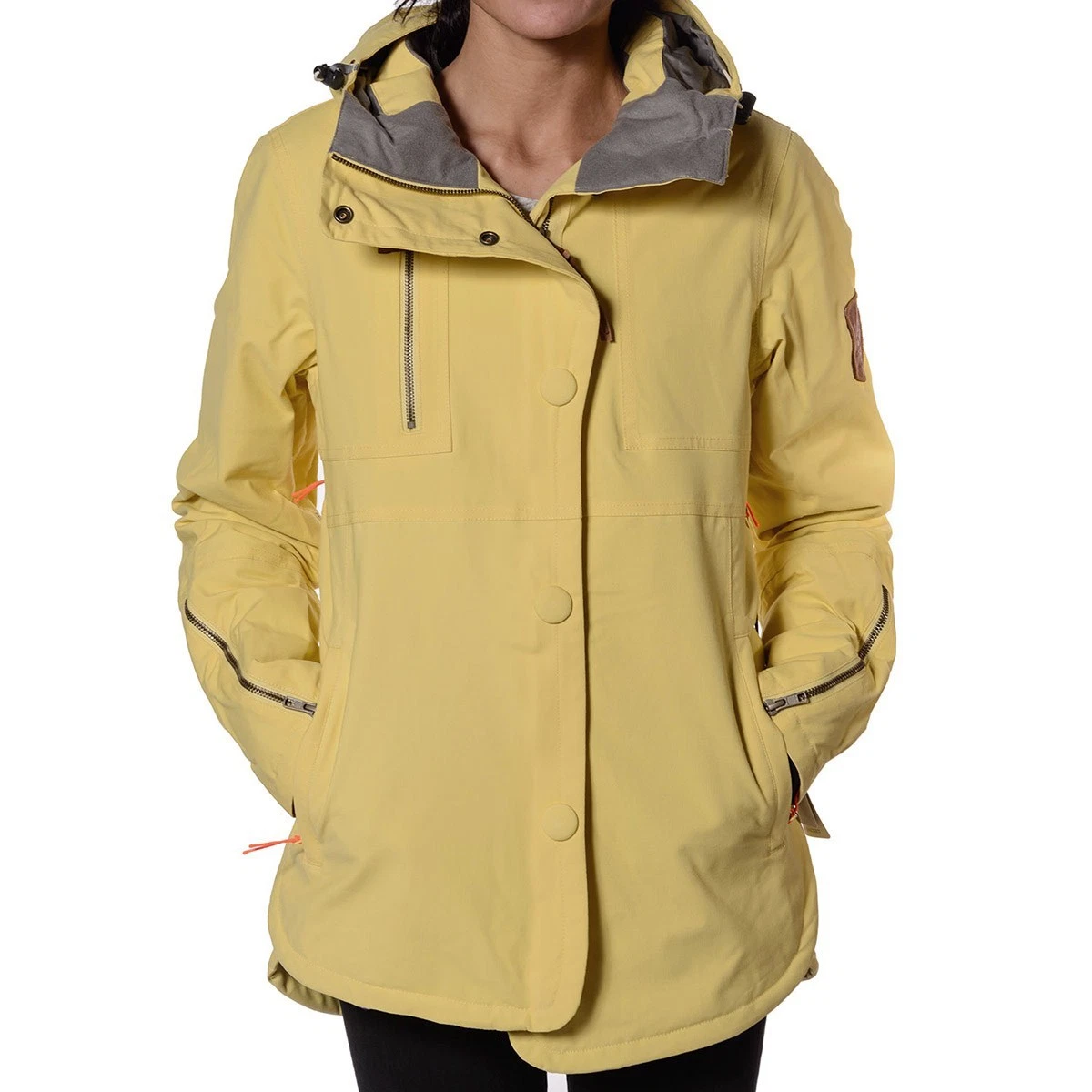 HOLDEN Women's NAOMI Snow Jacket - Soft Yellow - Size Large - NWT LAST ONE LEFT