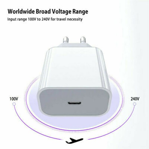 20W Schnell Ladegerät Netzteil USB-C Power Adapter Für Samsung Für iPhone 11 12 - Bild 4 von 4