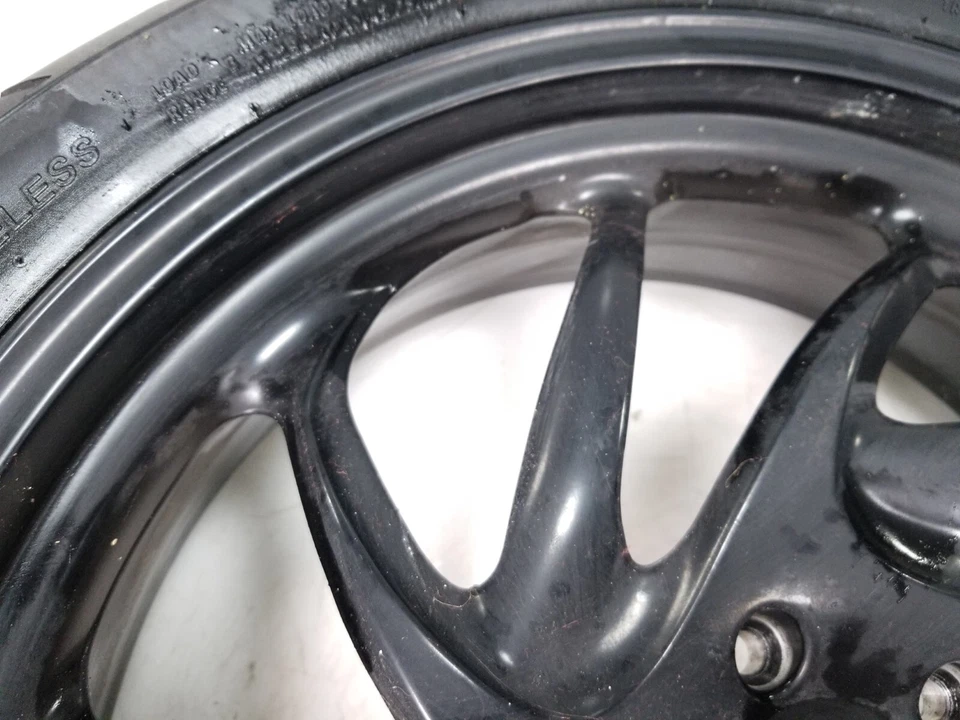 Llanta trasera BMW F800S 2007 recta (sin neumáticos) 17" X 5,50 envío gratuito Foto 4 de 4