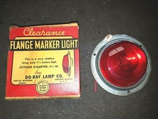 Do-ray Flange Marker Light No.1173 Red