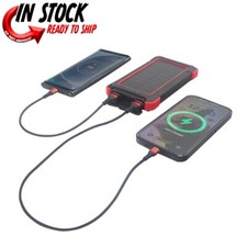 2024 PORTABLE 10K MAH POWER BANK KIT CHARGER USB USB-C LED LIGHT
