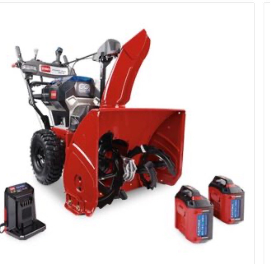 Toro 39926 Power Max 26’ 60V 2Stage Electric Battery snowblower kit (2